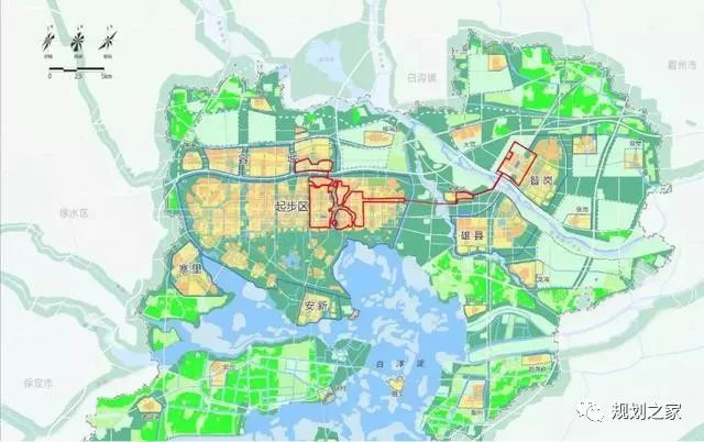 河北自贸试验区发布会现场,这安片区布局图引