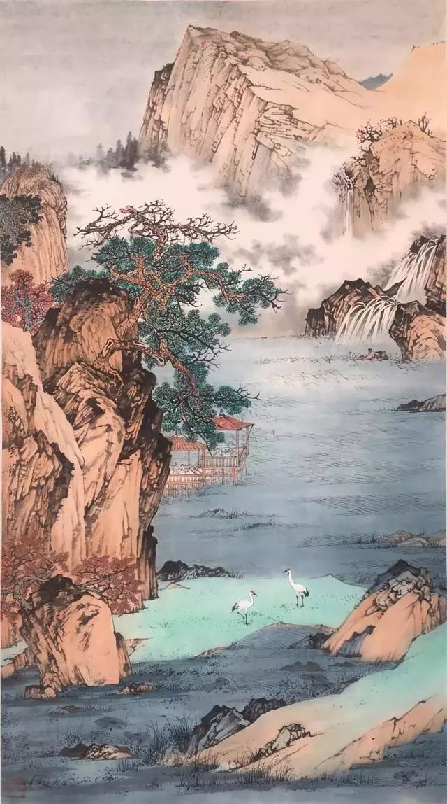 【艺术世界】中国国家画院在站博士后,常潇山水画作品