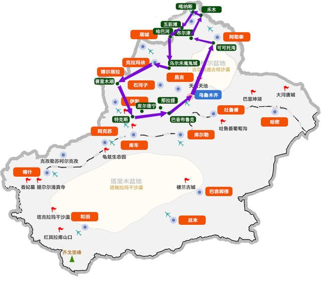 新疆超经典旅游攻略内含包车攻略