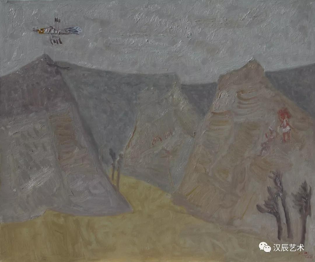 汉辰艺术油画赏析│于来借助自然来表达内在的精神情感
