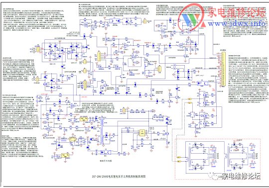 逆变焊机zx7250d宽双电压主变抽头全桥igbt逆变焊机原理图