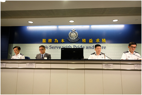 香港警方：3日共拘捕35人，涉嫌“非法集结”、“藏有攻击性武器”等