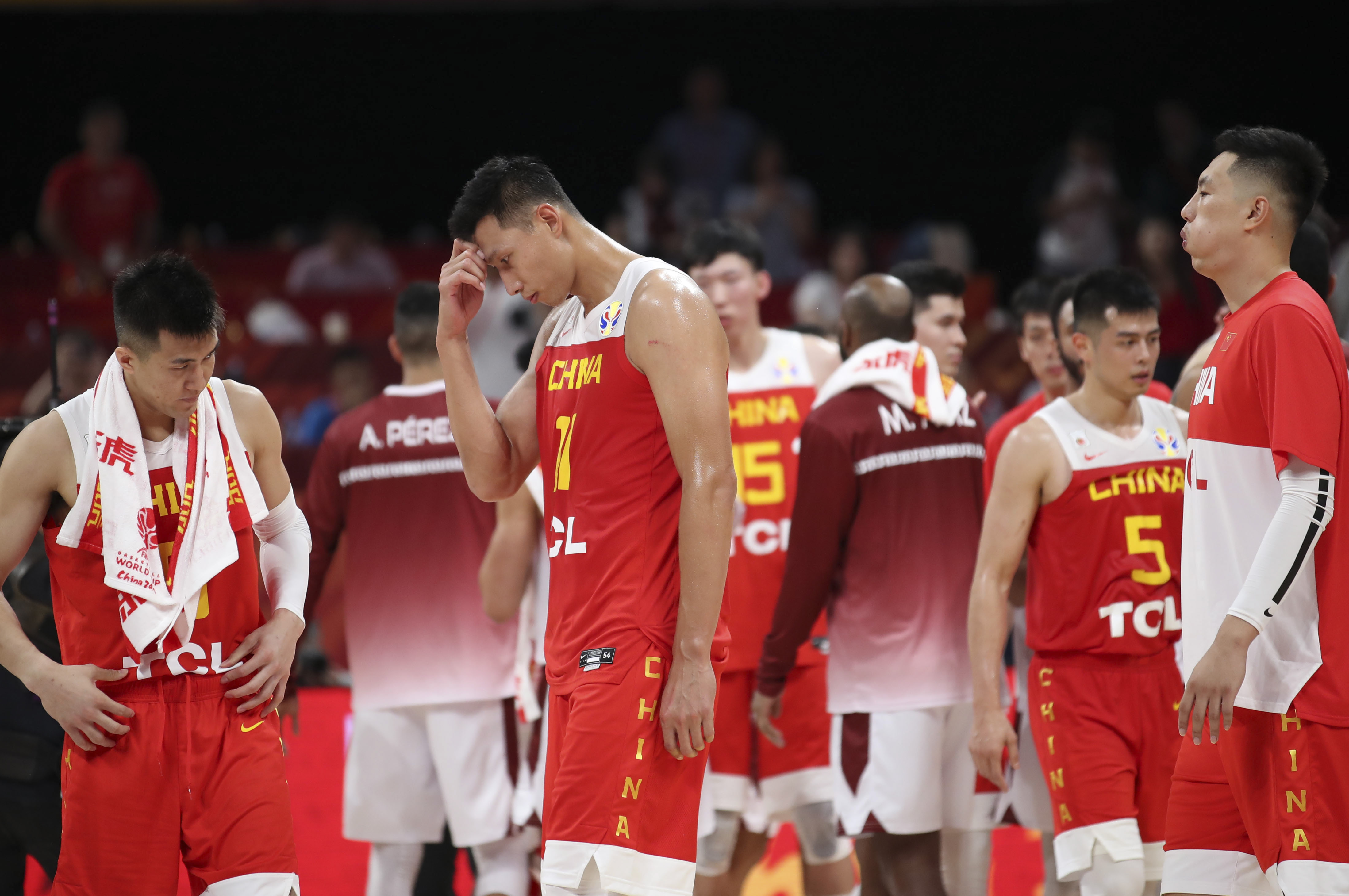 篮球——小组赛：中国队负于委内瑞拉队