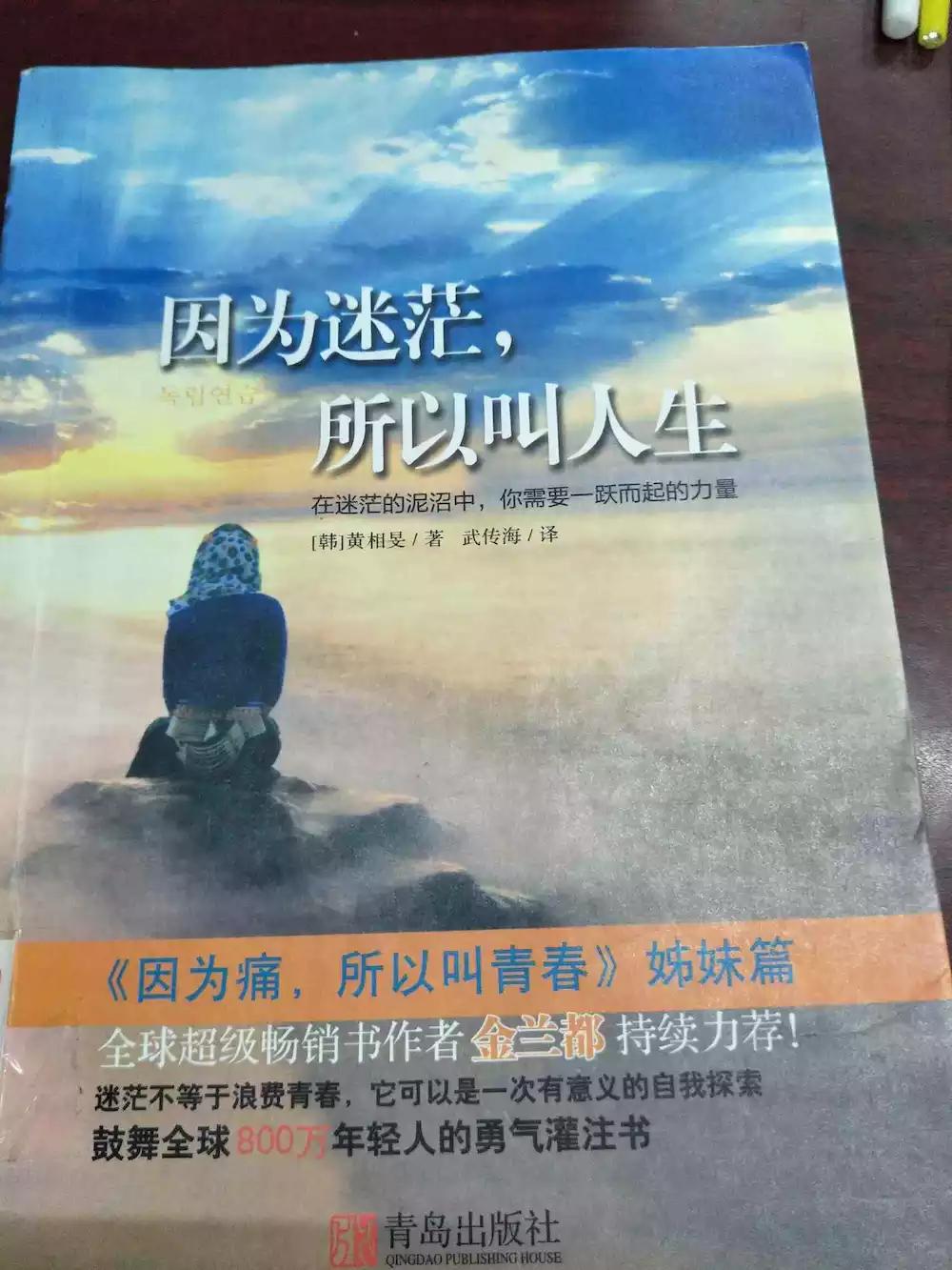 著 武传海 译      出版社:青岛出版社      封面——      在迷茫的