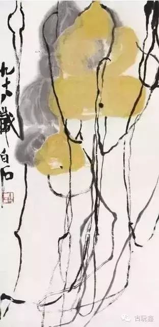白石老人之绝笔画风中牡丹，简直是登峰造极_搜狐网