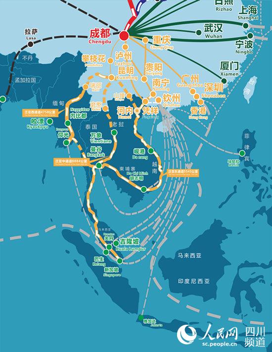 释放西部陆海新通道红利成都国际铁路港引领区域经济协同发展