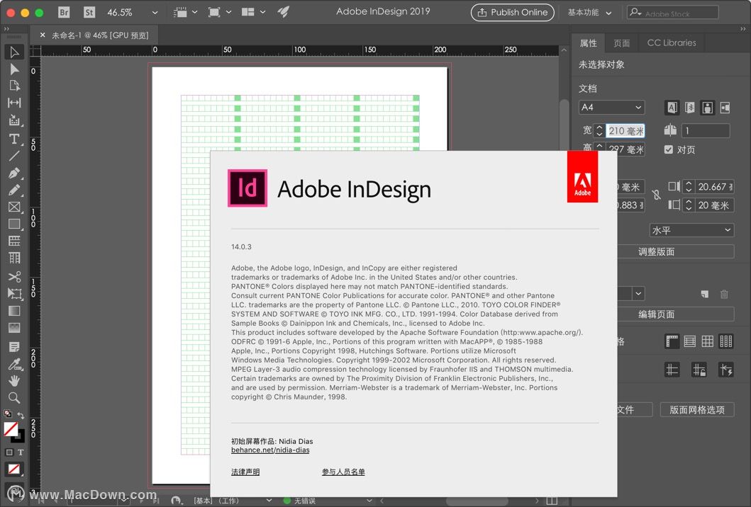 indesign cc 2019 for mac