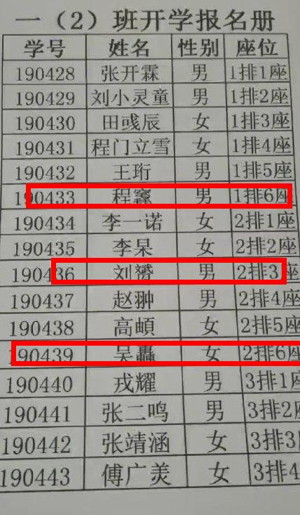 又一批孩子上学啦,看到班级姓名表上的名字,老师:我可以辞职吗