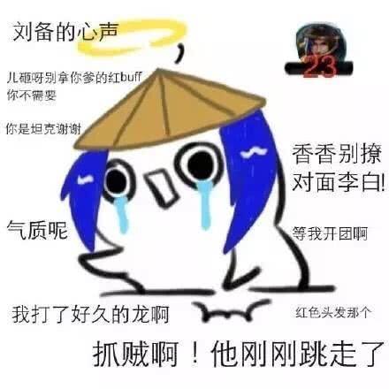 一组《王者荣耀》搞笑表情包:英雄们的心声,李白实力