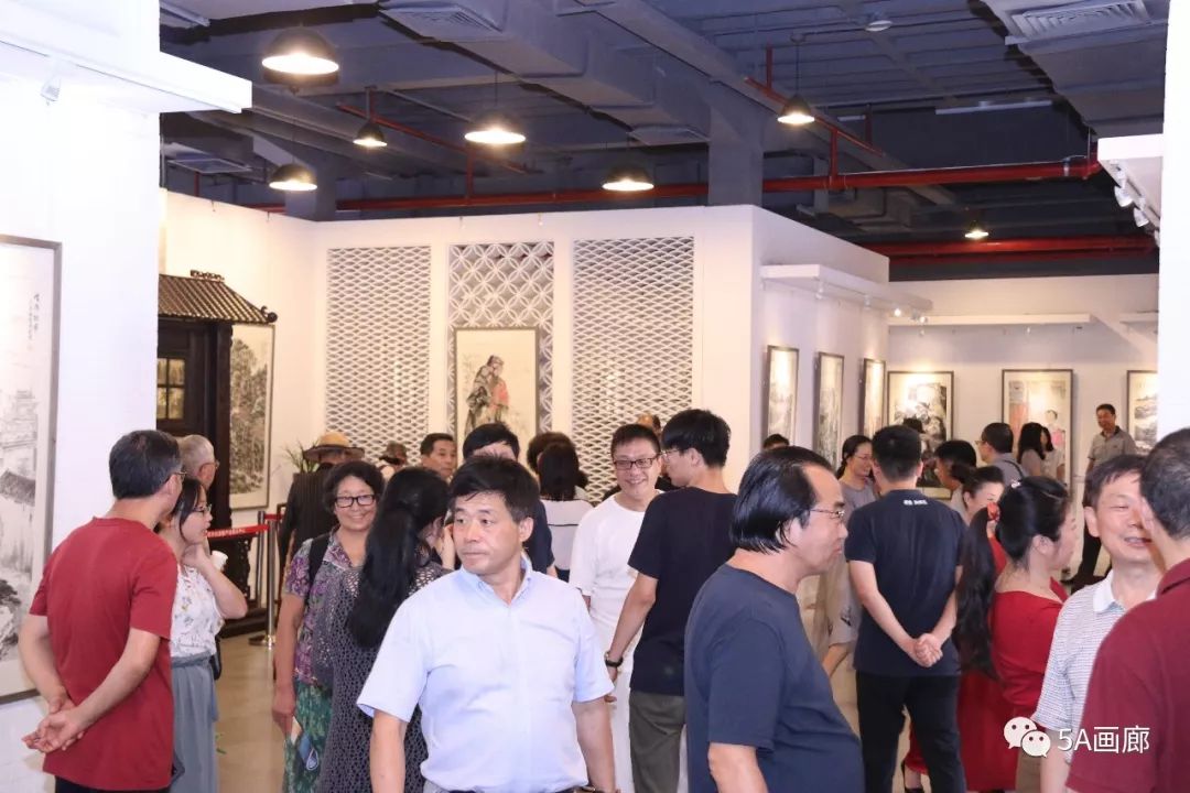 5a现场向祖国致敬庆祝新中国成立70周年中国画名家作品展在京开幕