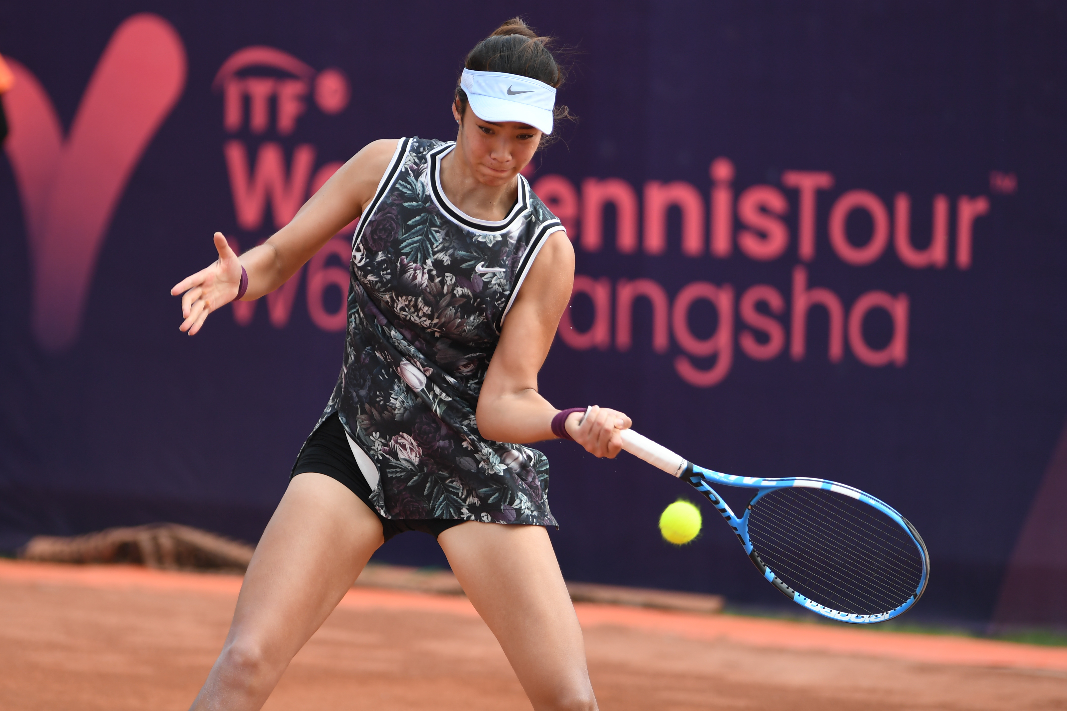 网球——2019itf世界女子网球巡回赛·长沙望城战:袁悦晋级16强