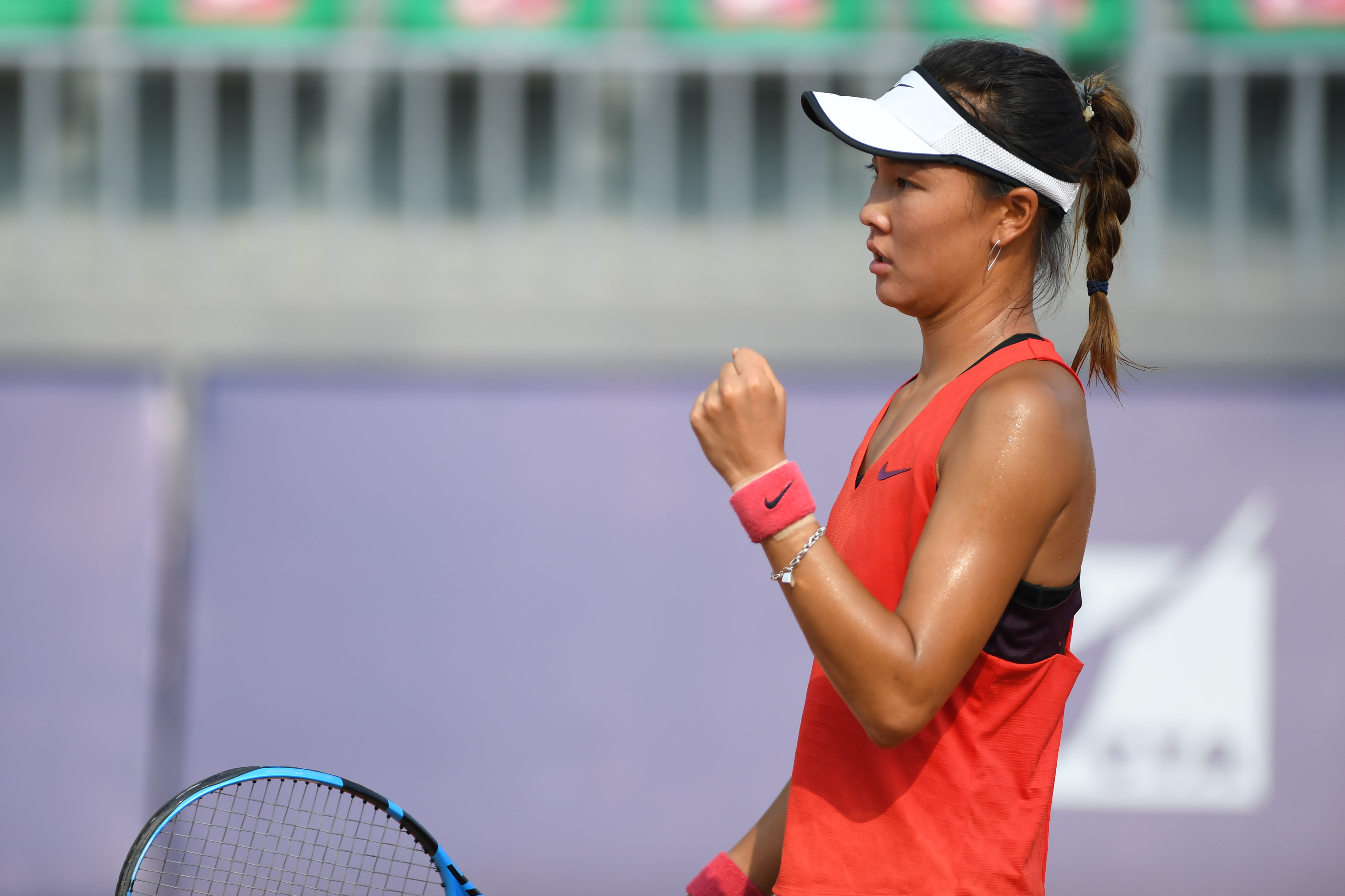 网球——2019ITF世界女子网球巡回赛·长沙望城战：袁悦晋级16强