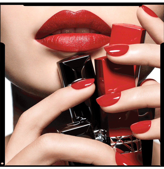 dior迪奥丨烈艳蓝金唇膏 传奇红唇999