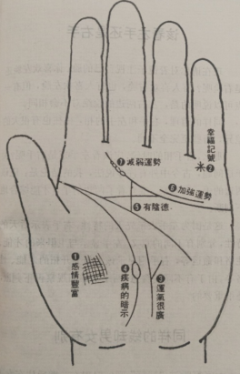 手相中这些特殊的标志代表了什么