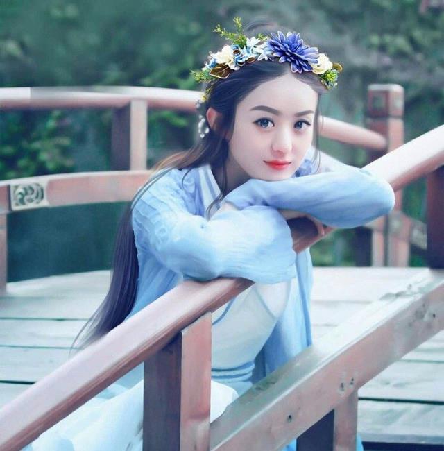 女星古装手绘照:赵丽颖杨幂郑爽李沁热巴,谁更加甜美动人?