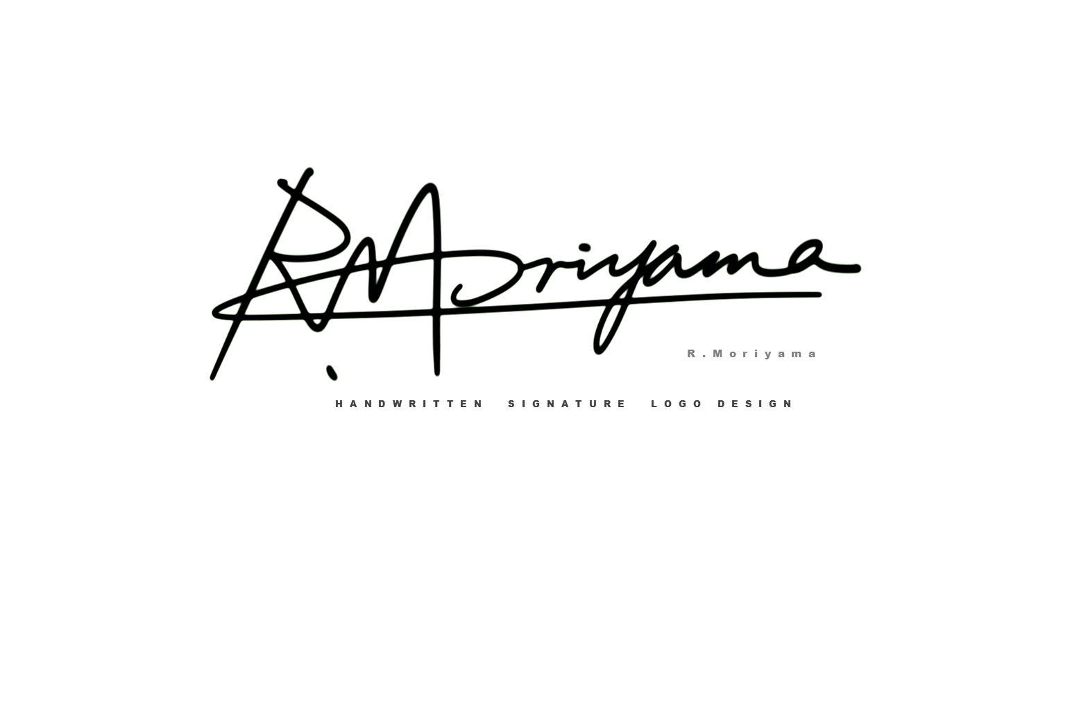英文签名设计作品丨签名艺术丨signature logo design