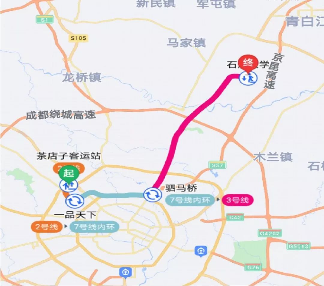 十陵汽车站来校路线