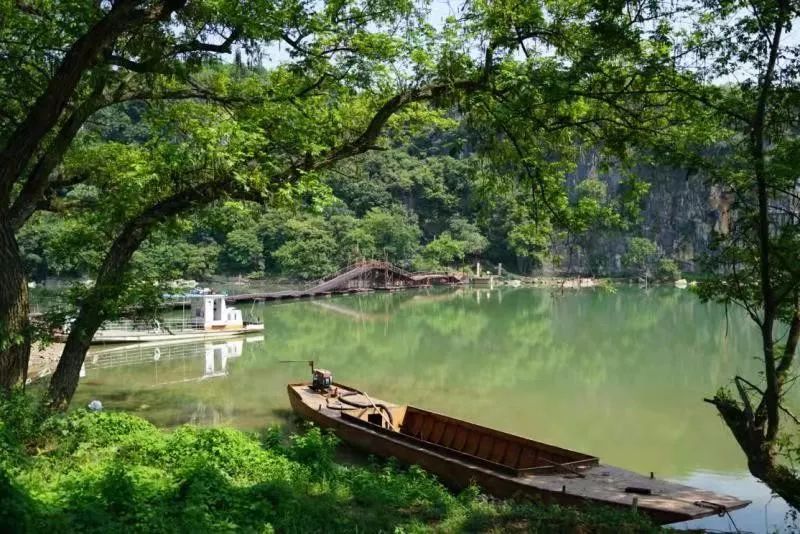 湖南永州道县审章塘瑶族乡葫芦岩渡口