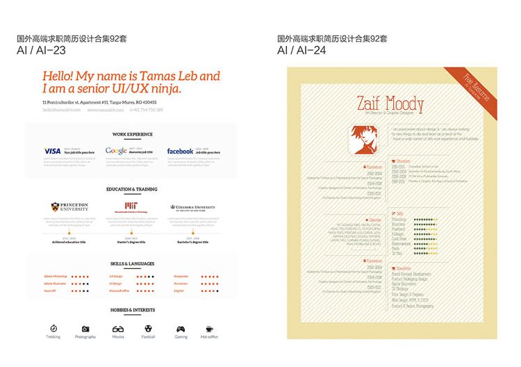 智联招聘简历模板_双栏个人简历模板列表 支持Word下载 简历本(5)