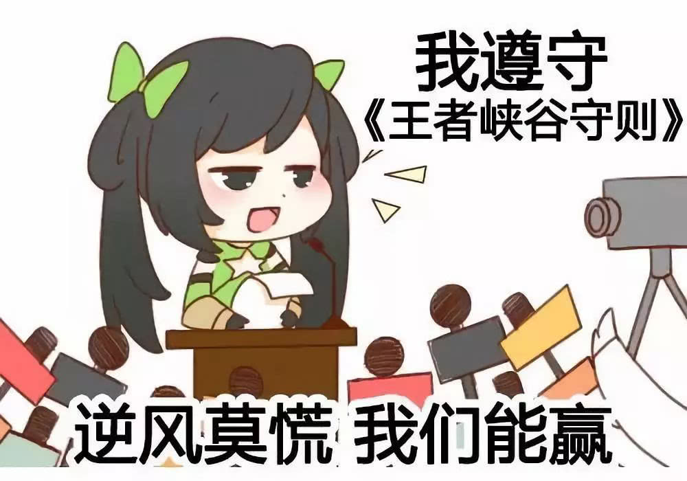 一组《王者荣耀》搞笑表情包:遵守王者峡谷守则,我们