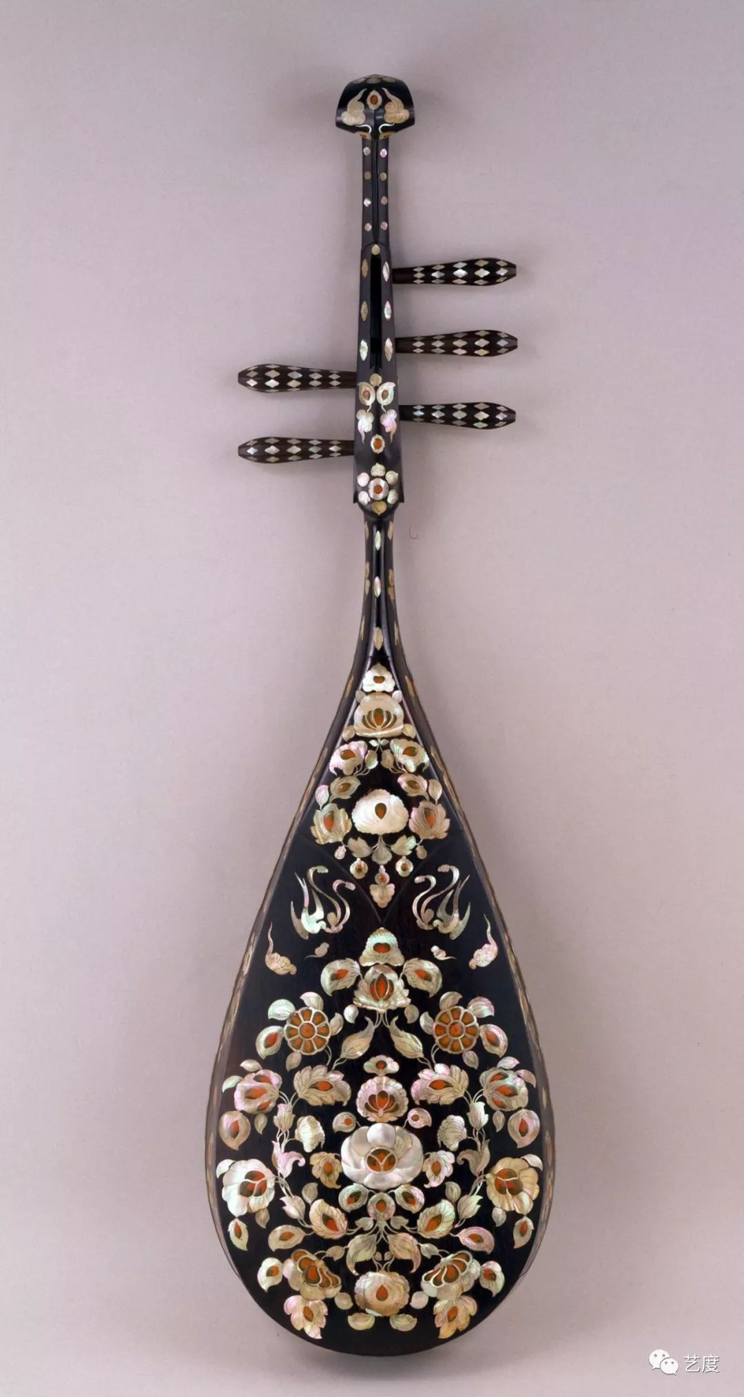 ♦中国 清時代末 古美術 古楽器 唐金 龍文 喇叭 コレクション 骨董品 明治刺繍 昇龍降龍 二曲屏風 U292｜骨董店 のびる 古美術 骨董