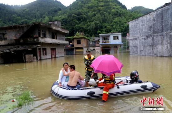 8月份中国共241条河流发生超警以上洪水