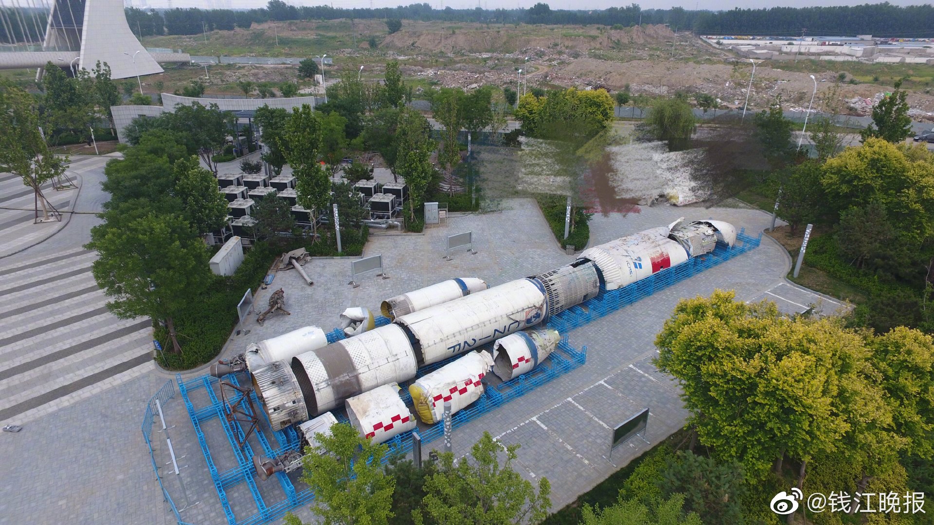 杭州火箭残骸餐厅策划者：营业14天，燃料已挥发确保安全