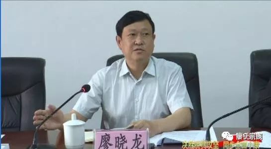 廖氏人物廖晓龙现任贵州省安顺副市长民建安顺市委主委