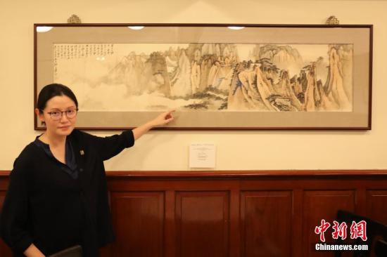 张大千两幅画作下月香港拍卖估价高达近千万港币