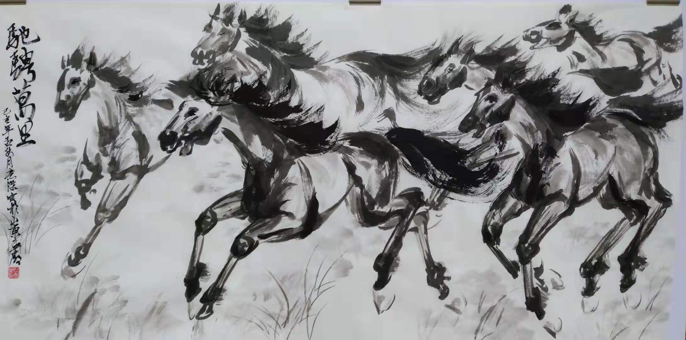 在中国近代美术史,以马题材绘画而闻名的大师,自然当属尽人皆知的一