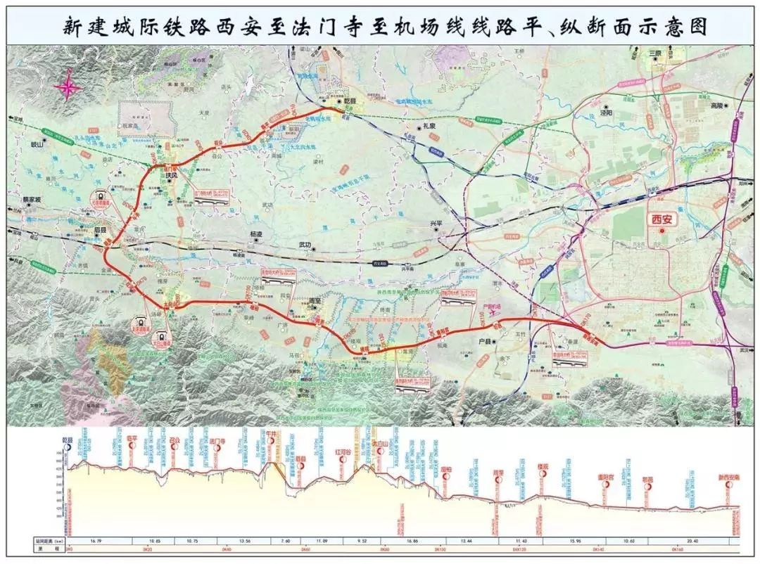 关中城际铁路网一期今年全面动工?