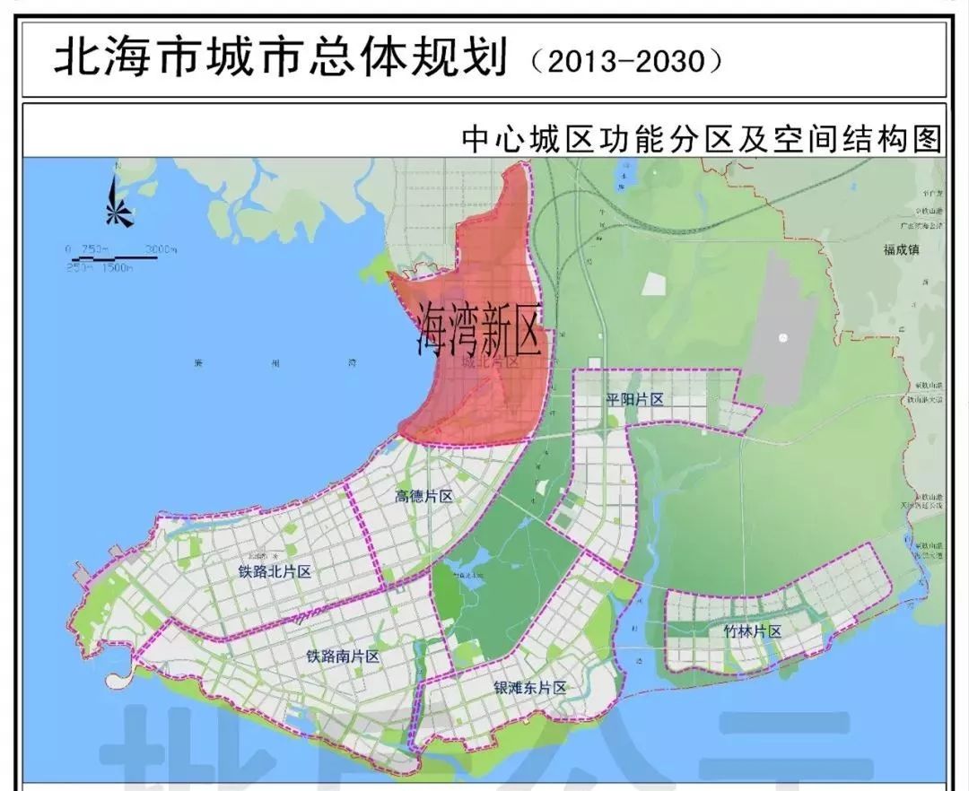 海丝首港,向海大道等重大市政工程接连开工建设,更是预示了海湾新城