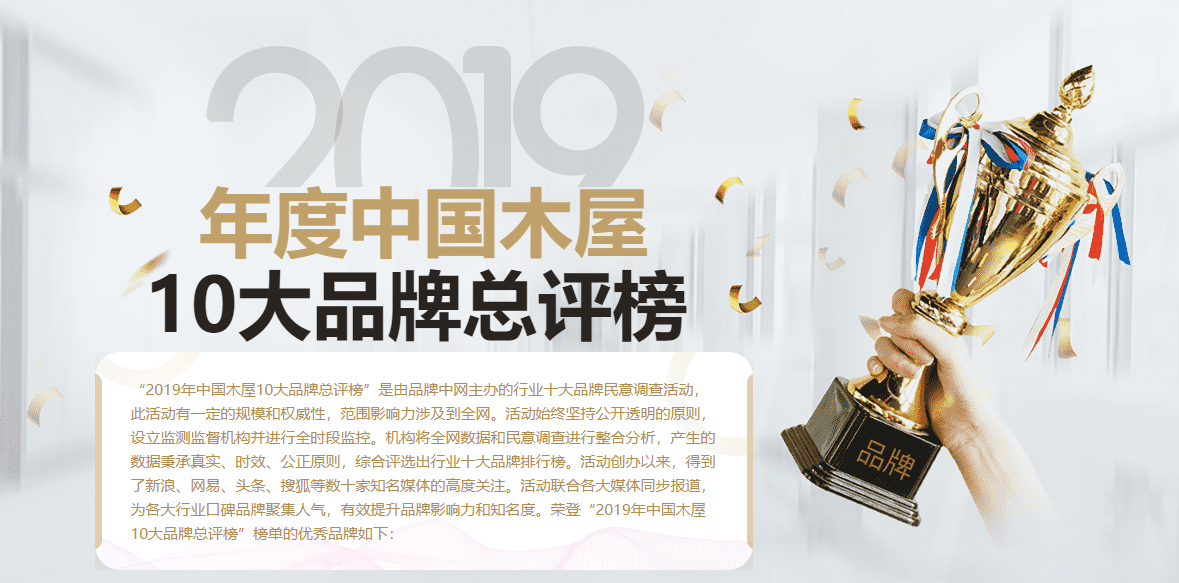 木屋排行_品牌中网:木屋建造企业十大排行榜发布
