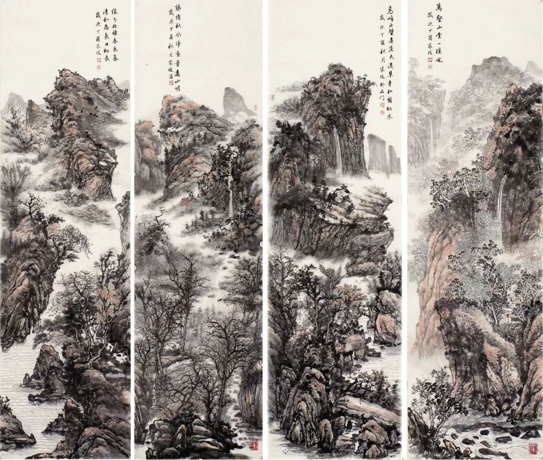 展览江山颂2019中国山水画研究院作品展