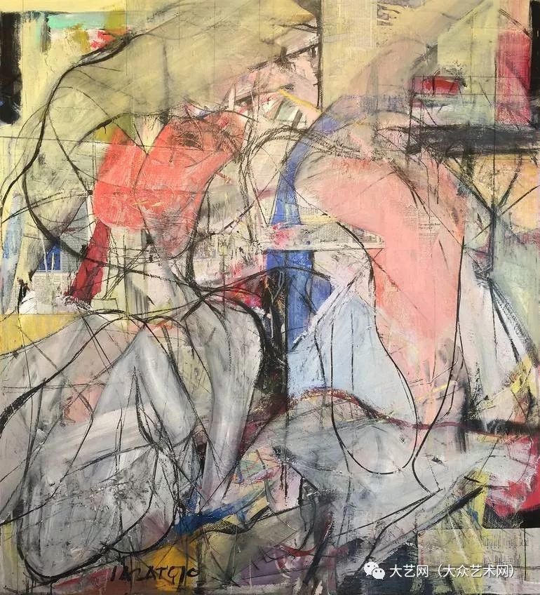 —— 葡萄牙抽象表现主义画家 bruno varatojo 意象绘画作品
