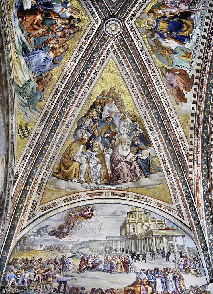 意大利奥维多大教堂-壮观的巨幅壁画系列《最后的审判》(卢卡·西诺