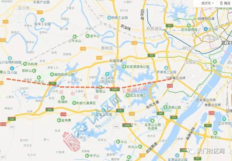 武天高速公路具体线路走向将沿这些地方修建