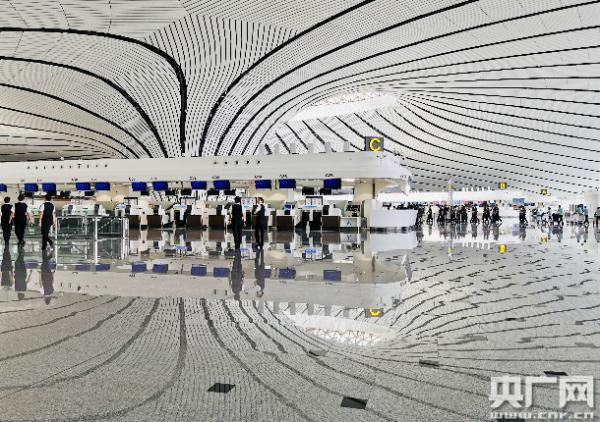 【图集】开航投运在即!记者探访北京大兴国际机场