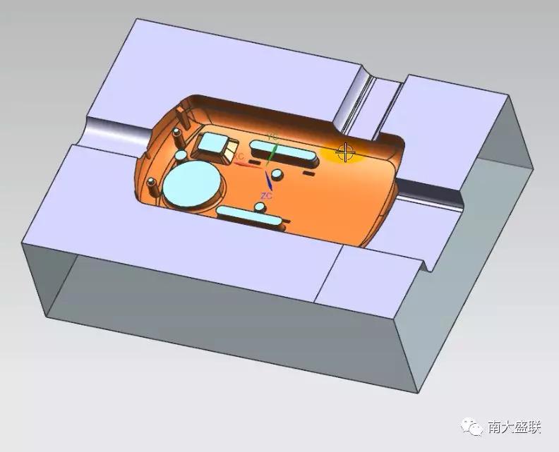 Ug12自动分模--照相机前壳手动分模