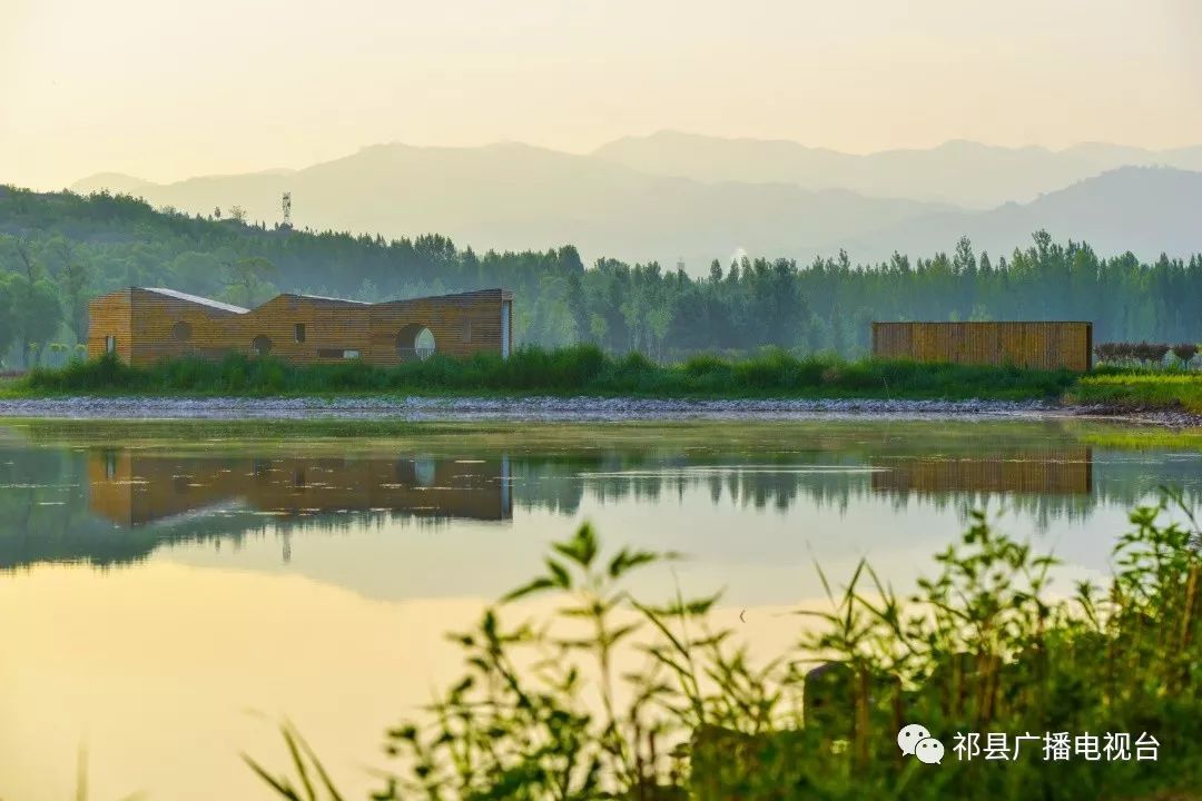 这里是祁县昌源河湿地公园