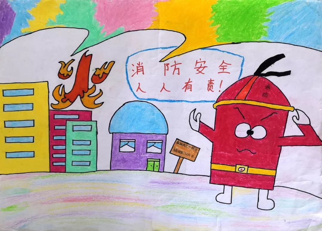 《勇敢的消防员》              学校:元谋县黄瓜园小学 《消防安全