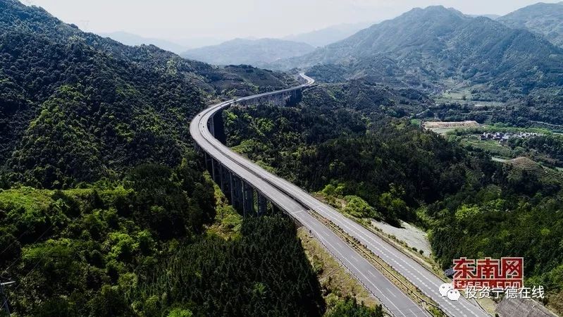 宁上高速周宁际溪大桥.叶文兵 摄宁上高速福安境内西銘大桥.