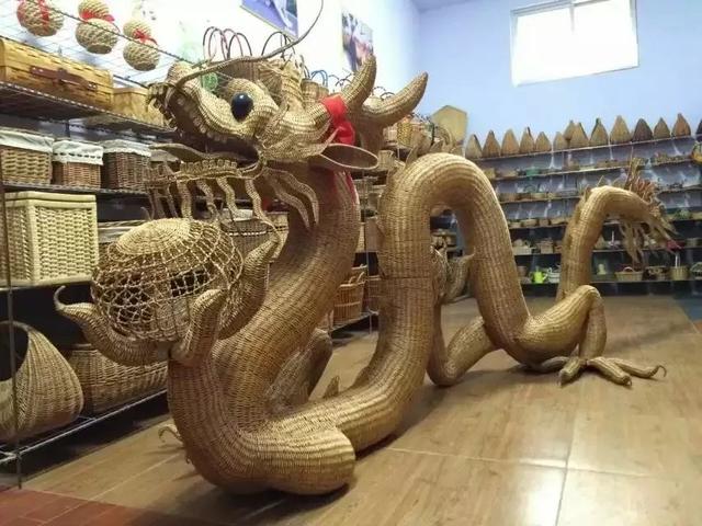青青杞柳编织最美同心圆_临沭