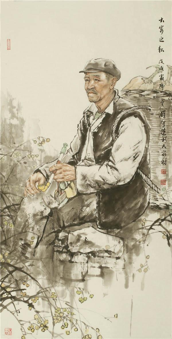 当代著名画家王定锁作品欣赏
