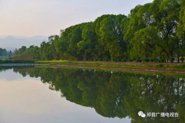 这里是祁县昌源河湿地公园