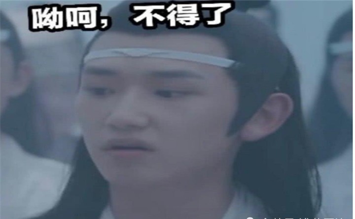 陈情令嘲笑表情包嘴炮王子蓝景仪上线还不赶紧收藏