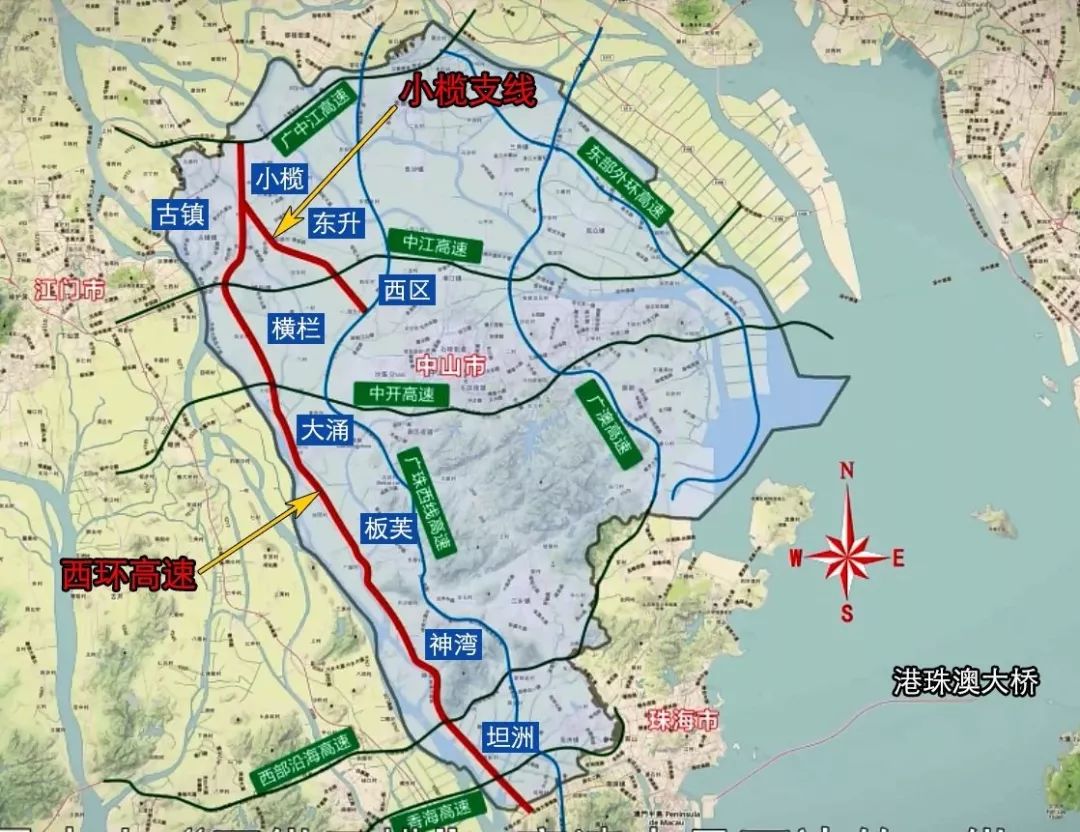 官方推进珠中江构建地铁网广州地铁18号线南延中山西环高速南延