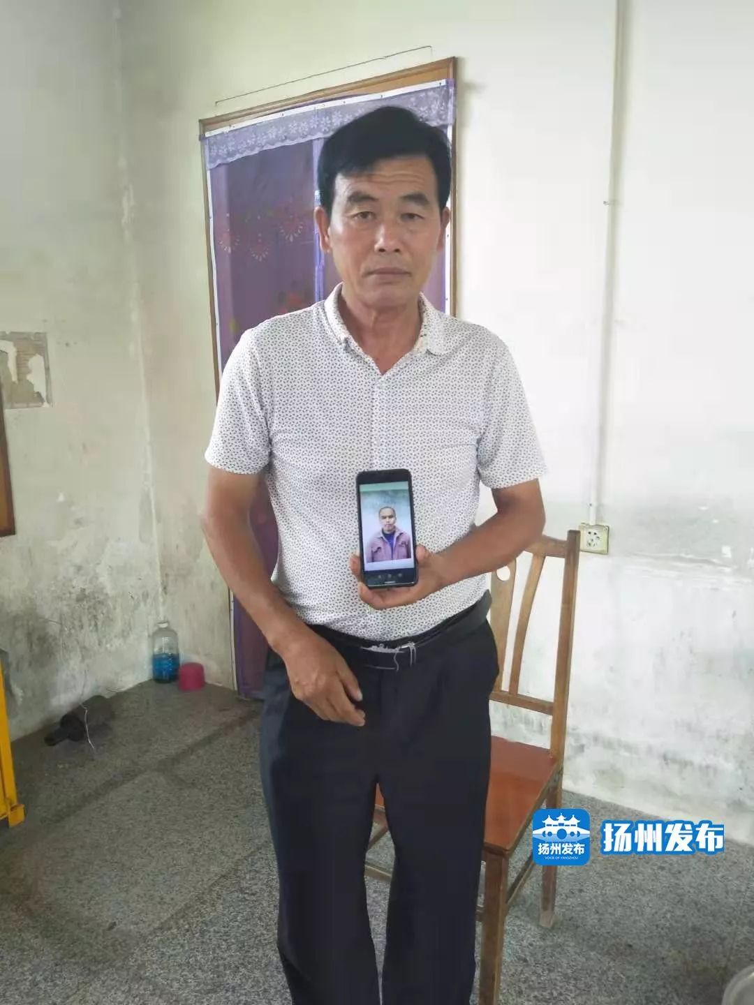 今天宝应发生一件感人的事:这家失踪两年