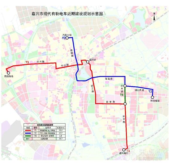 【重磅】嘉兴市现代有轨电车线网规划方案公开征求意见