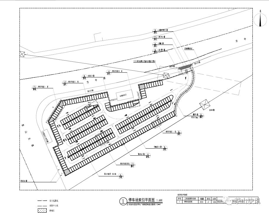 △停车场平面图
